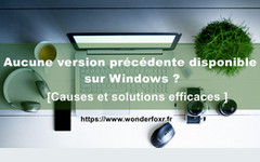 Aucune version précédente disponible