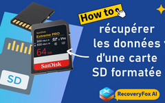Récupérer une carte SD formatée