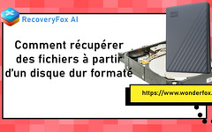Récupérer les données d'un disque dur formaté